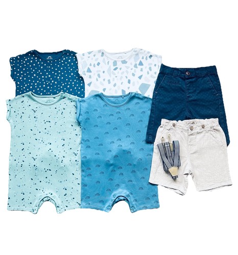 Boys romper and shorts - boys, bundle
