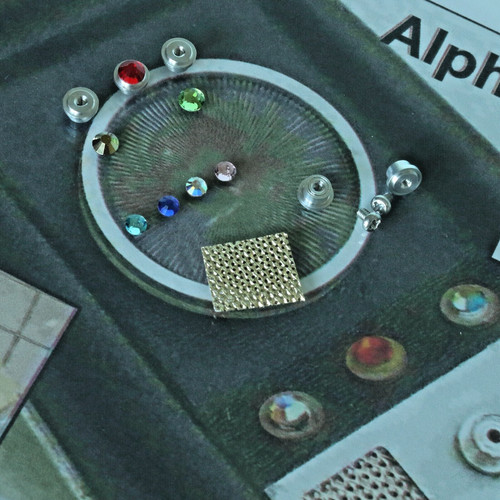 Star trek communicator parts - star,