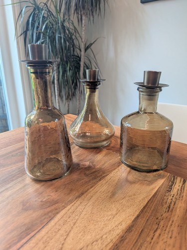 Sepia tapered glass - sepia,