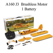 Hot Sale RC Plane RTF 2.4G Brushless Motor 3D/6G Remote Control Airplane  A160 U