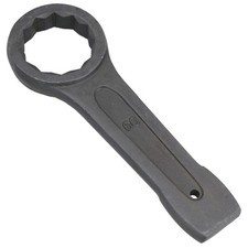 60mm Slogging Box End Striking Ring Wrench Spanner Bi-Hex 12 Sided Metric