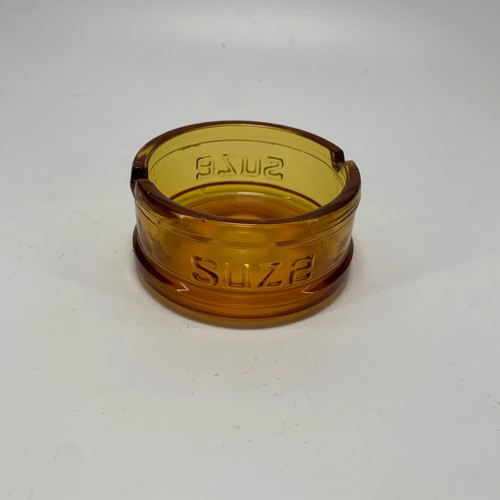 Vintage suze ashtray amber - suze,