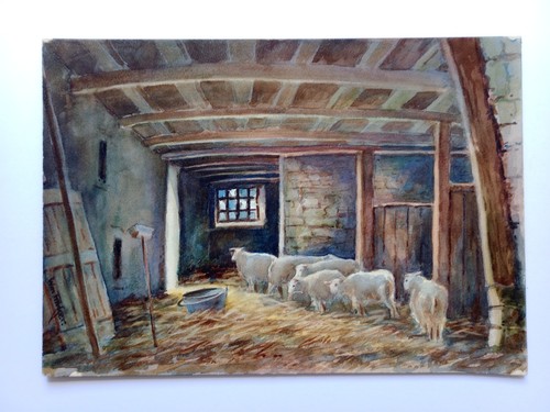 Signed original watercolour - original,