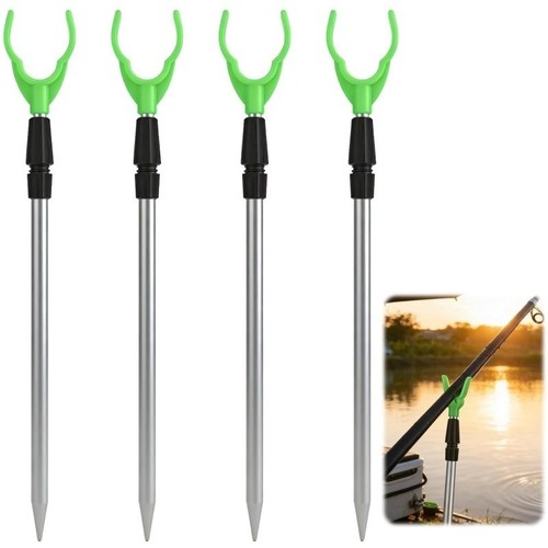 4pcs fishing rod - holder, set