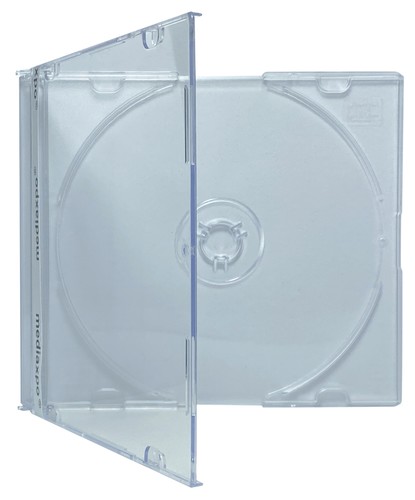 Slim clear jewel cases - cd, lot