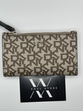 DKNY brown & cream monogram