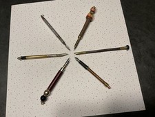 Eclectic Joblot Of Six Inkwell Pens