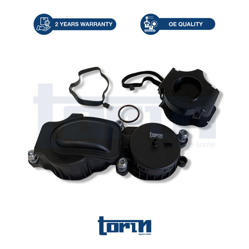 Crank case oil breather - case, filter