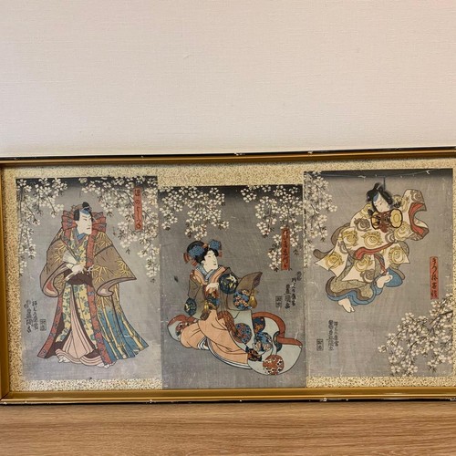 Japanese ukiyo woodblock - japanese,