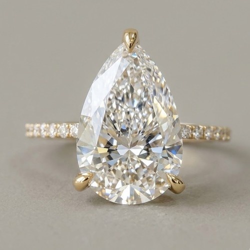 95tcw pear cut vvs1 - 2.95tcw,
