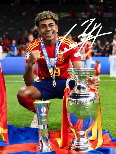 Lamine yamal signed - signed, 6x4