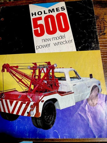 Holmes 500 wrecker - 500, tow