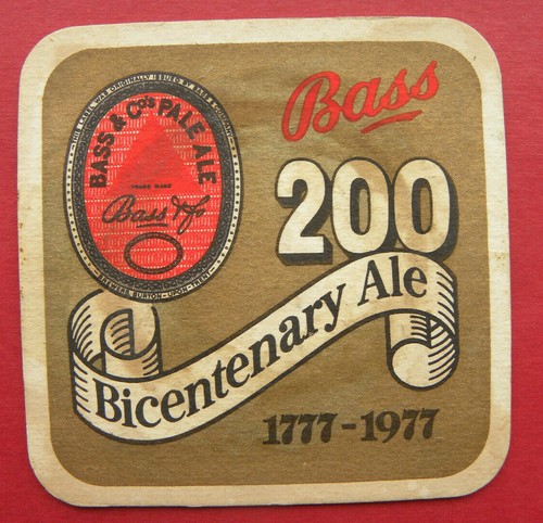 Bass beer mat - bass, (146)