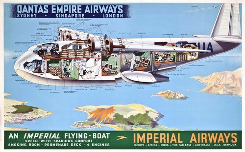 Vintage imperial airways - vintage,