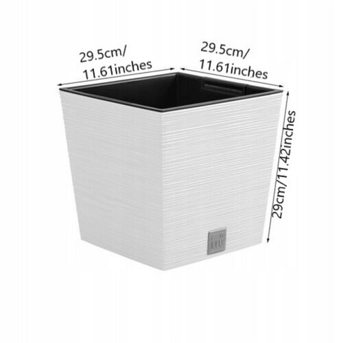 Square furu style look planter - furu,