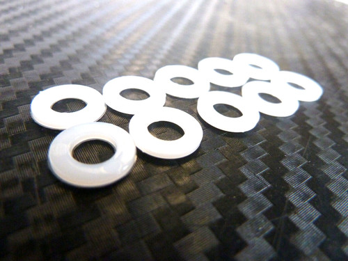 Thin nylon washers - m5,