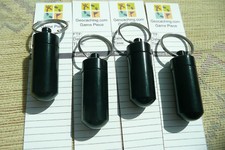 geocache containers, 4x black