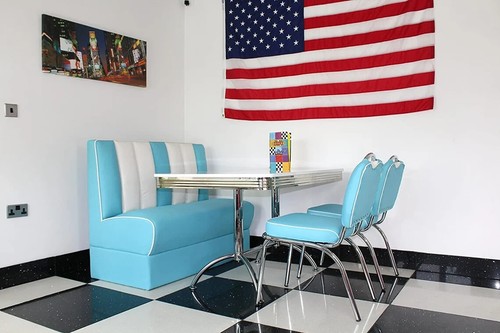 American diner furniture 50s - furniture,