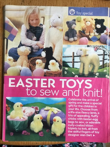 Alan darts easter toys - darts, sew