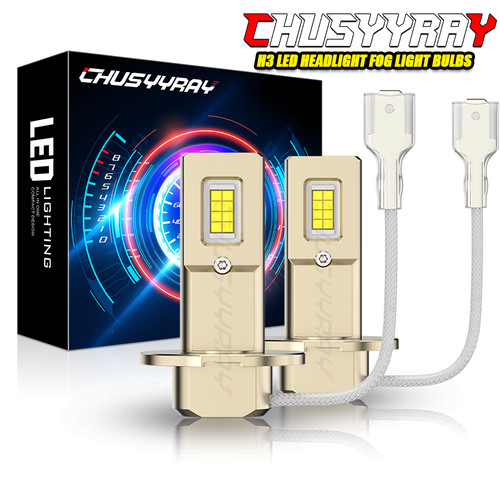 White 6000k fog light - white,