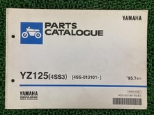YZ125 Parts List Yamaha