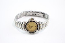 Gucci Two Tone Watch Ref. 9700L Quartz WORKING