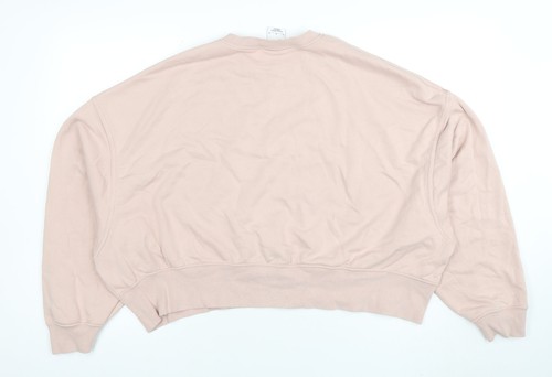 Nike women pink crew - pink, neck