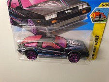 DMC DeLorean Black Hot Wheels