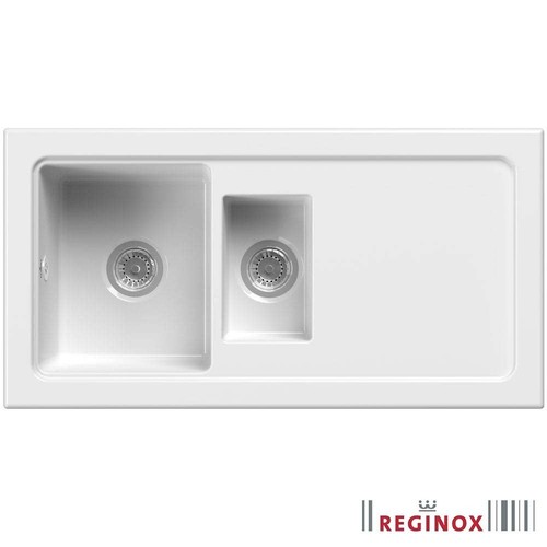 Reginox bowl white ceramic - 1.5,