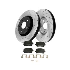 Front Drilled Rotors Brake