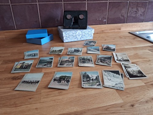 Vintage stereoscope viewer - vintage, +