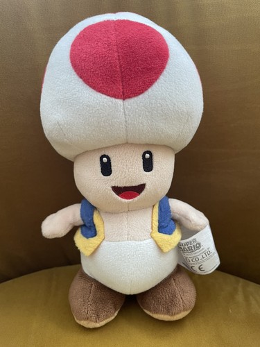 Toad plush soft toy - toy, nintendo