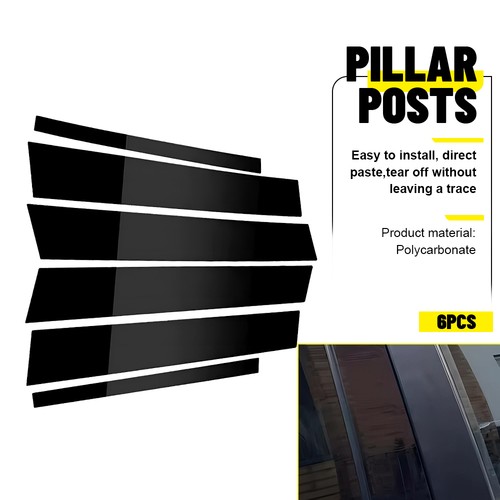 6pcs window door pillar trim - b-pillar,