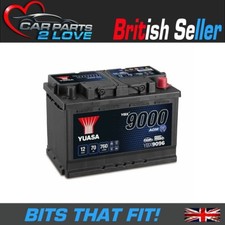 Yuasa YBX9096 - AGM Start Stop Plus Battery -  12V 70Ah 760CCA - 5Yr Warranty