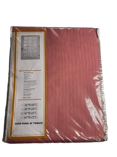 Door window curtain - door, tieback