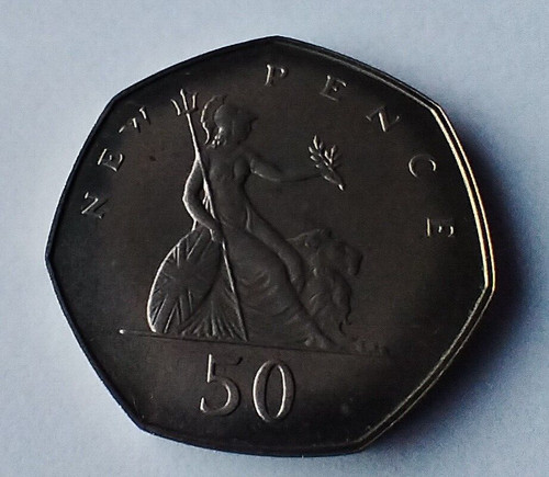 1979 proof 50p - proof, britannia