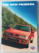 Nissan Primera Brochure 1996 - Equation GX Si SLX SRi SE Saloon Hatch