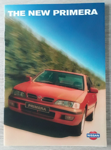 Nissan primera brochure 1996 - nissan,