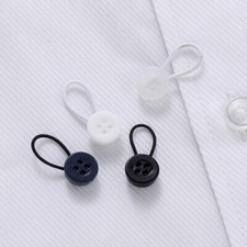 10 Plastic Shirt Collar Cuff