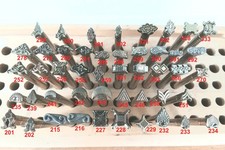 Leather craft stamp - leather, tools