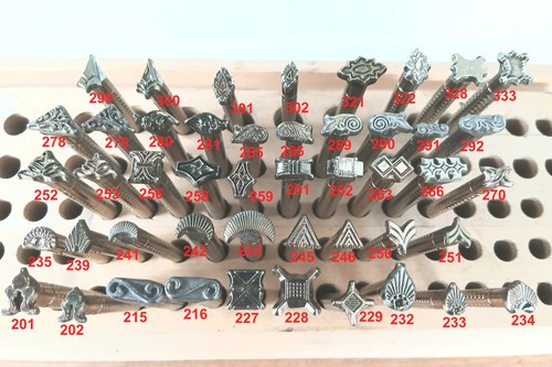 Leather craft stamp - leather,
