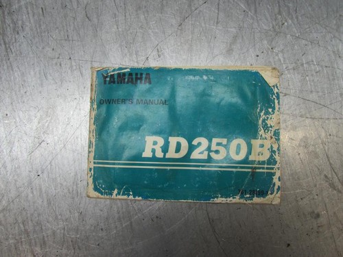 Yamaha rd250 250 owners - b,