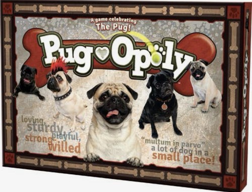 Pug opoly board - board, theme