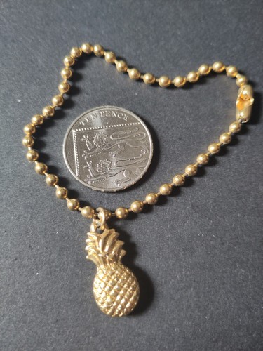 Danon gold plated - ball, chain