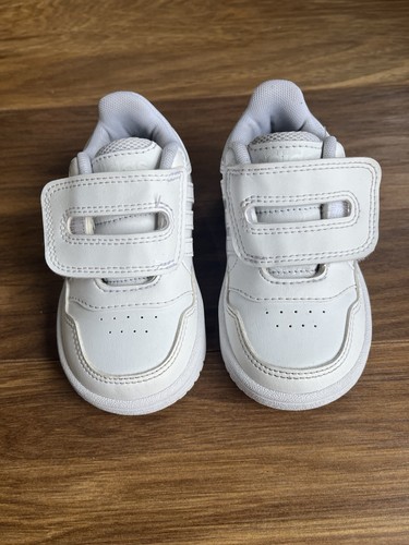 Adidas white toddler shoes - white,