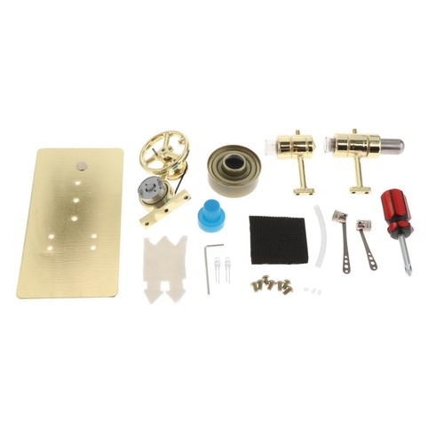 Hot air stirling engine - hot, model