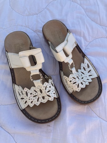 Rieker white cut - rieker,