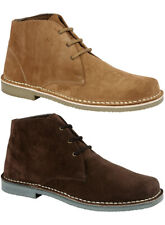 Mens Wide Fitting Desert Boots