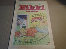 NIKKI COMIC For Girls #110 March 28th 1987 UK British Comic