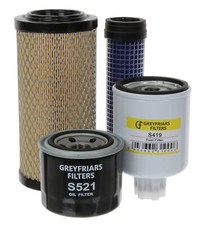 500 Hour Filter Service Kit for Bobcat E 26 Mini Excavator 